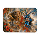 Divine Kali Chariot Magnet (Horizontal)