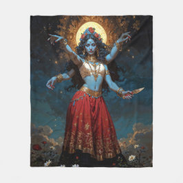 Divine Kali Fleecedecke