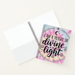 Divine Light Astrologisches Zodiac-Notebook Notizblock