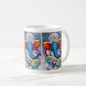 Divine Lord Ganesh Collection Kaffeetasse (VorderseiteRechts)