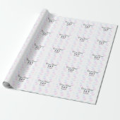 Divine match add pair name Letter heart Geschenkpapier (Ungerollt)