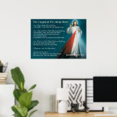 Divine Mercy Chaplet Poster (Heimbüro)
