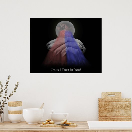 Divine MErcy Eucharist Poster (Küche)