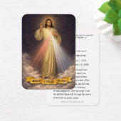 Divine Mercy Jesus Catholic Funeral Holy Card - (Schreibtisch)