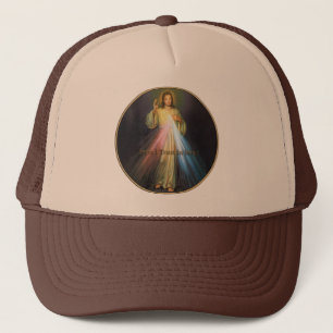 DIVINE MERCY JESUS ICH VERTRAUEN IN SIE TRUCKERKAPPE
