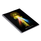 Divine Mercy Jesus Notebook Notizblock (Rechte Seite)