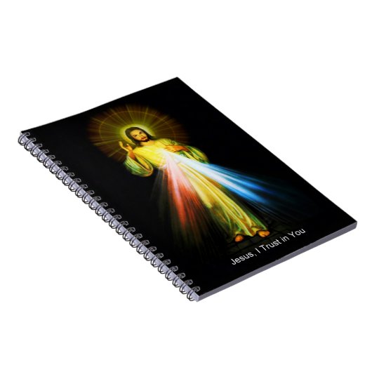 Divine Mercy Jesus Notebook Notizblock (Rechte Seite)