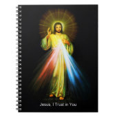 Divine Mercy Jesus Notebook Notizblock (Vorderseite)