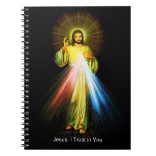 Divine Mercy Jesus Notebook Notizblock