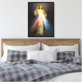 DIVINE MERCY LEINWANDDRUCK (Insitu (Schlafzimmer))