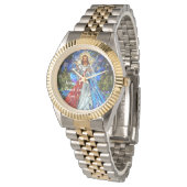 Divine Mercy Watch Armbanduhr (Schrägansicht)