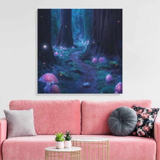 Divine Path Wall Art – Spiritual Journey Landscape Leinwanddruck (Insitu (Wohnzimmer))