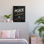 Divine Peace Graphic Poster