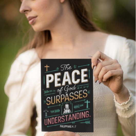 Divine Peace Graphic Postkarte