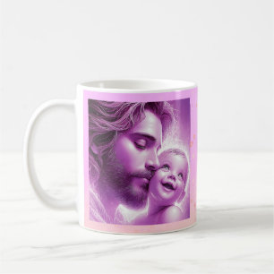 Divine Pink Embrace Kaffeetasse