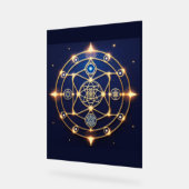 Divine Radiance – 5: Illuminated Universal Energy Acrylschild (Winkel)