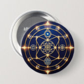 Divine Radiance – 5: Illuminated Universal Energy Button (Vorne & Hinten)