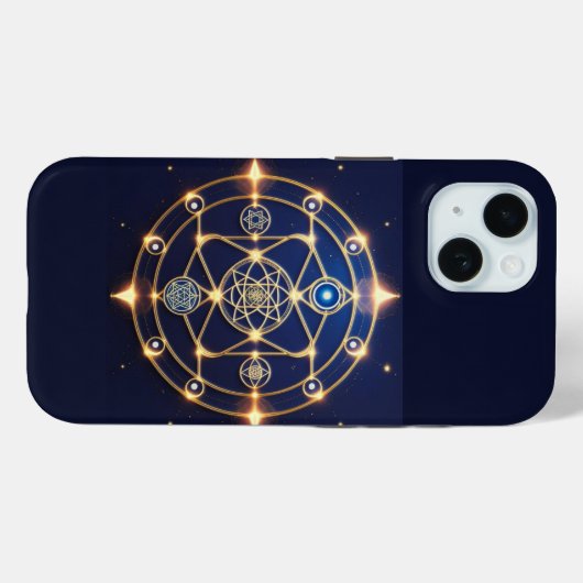 Divine Radiance – 5: Illuminated Universal Energy Case-Mate iPhone Hülle (Rückseite (Horizontal))