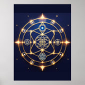 Divine Radiance – 5: Illuminated Universal Energy Poster (Vorne)