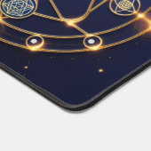 Divine Radiance – 5: Illuminated Universal Energy Schreibtischunterlage (Ecke)