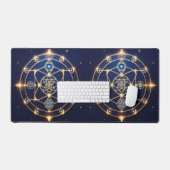 Divine Radiance – 5: Illuminated Universal Energy Schreibtischunterlage (Tastatur & Maus)