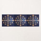 Divine Radiance – 5: Illuminated Universal Energy Yogamatte (Rückseite (Horizontal))