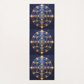 Divine Radiance – 5: Illuminated Universal Energy Yogamatte (Rückseite)