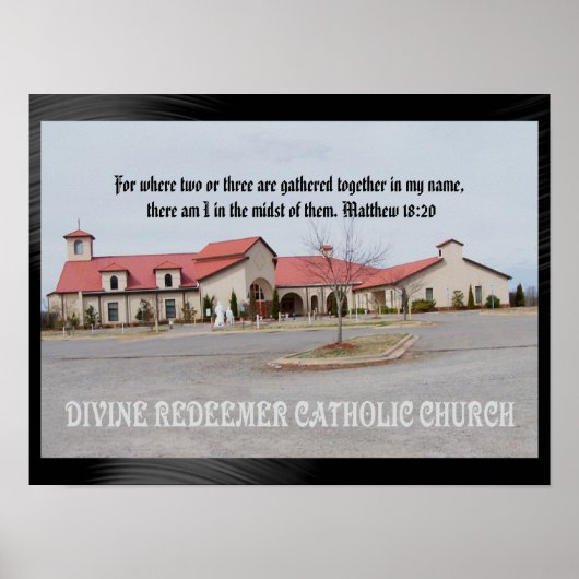 DIVINE REDEEMER CATHOLIC CHURCH POSTER (Vorne)