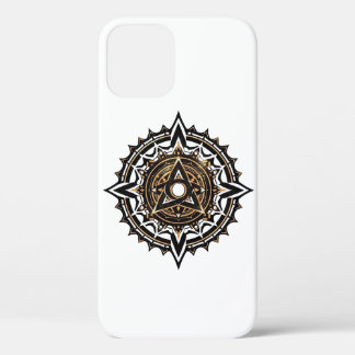 Divine Sacred Mandala - Black & Gold Trishul Case-Mate iPhone Hülle
