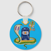 Divine Shivlingam Keychain – Sacred Mahadev Symbol Schlüsselanhänger (Vorderseite)