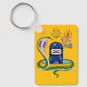 Divine Shivlingam Keychain – Sacred Mahadev Symbol Schlüsselanhänger (Vorderseite)