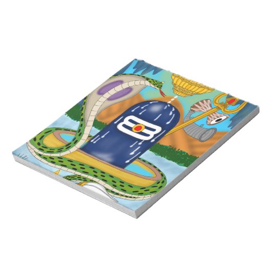 Divine Shivlingam Stationary Collection – Spiritua Notizblock (Rotiert)