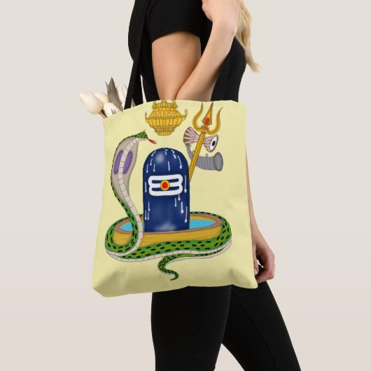 Divine Shivlingam Tote Bag – Spiritual Vibes Every Tasche (Von Nahem)