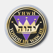 DIVINE-SIEGEL-Goldmagnet Magnet (Vorne)