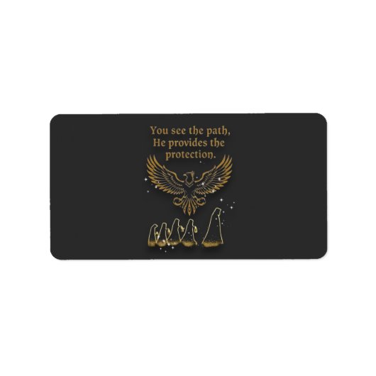 Divine Sight Spiritual Gear Collection Adressaufkleber (Vorne)