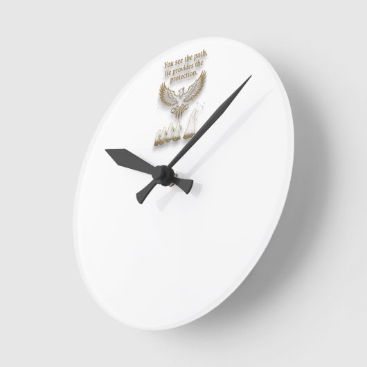 Divine Sight Spiritual Gear Collection  Runde Wanduhr (Winkel)