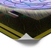 Divine Sri Yantra13 Poster (Ecke)