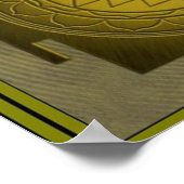 Divine Sri Yantra8 Poster (Ecke)