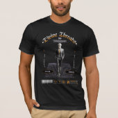 Divine Threads Obsidian Design T-Shirt (Vorderseite)