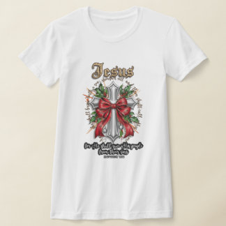 Divine Urban Edge: 3D Graffiti Platinum Cross Prem T-Shirt