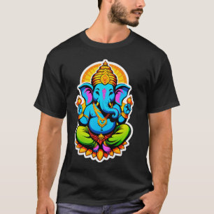 Divine Vibrance - Lord Ganesha T-Shirt