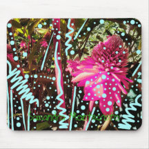 Divine Wonder Blume Aquarium Mousepad