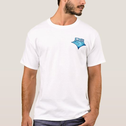 DivineSlide BlueLogo T-Shirt (Vorderseite)