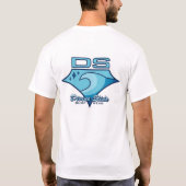 DivineSlide BlueLogo T-Shirt (Rückseite)