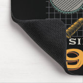 Diving Aces seit 1985 Badminton Lover 40. Geburtst Mousepad (Ecke)