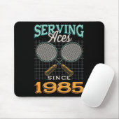 Diving Aces seit 1985 Badminton Lover 40. Geburtst Mousepad (Mit Mouse)