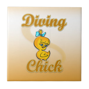 Diving Chick Fliese