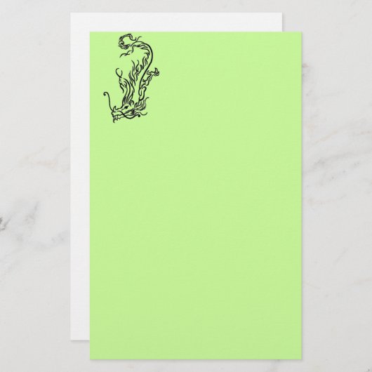 Diving Dragon Briefpapier (Vorne/Hinten)