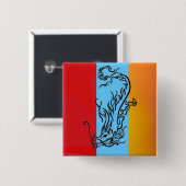 Diving Dragon Button (Vorne & Hinten)