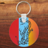 Diving Dragon Schlüsselanhänger (Vorderseite)